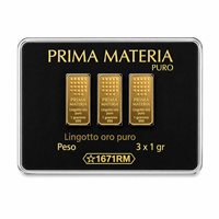 Lingotto PRIMA MATERIA in Oro PMG3GR